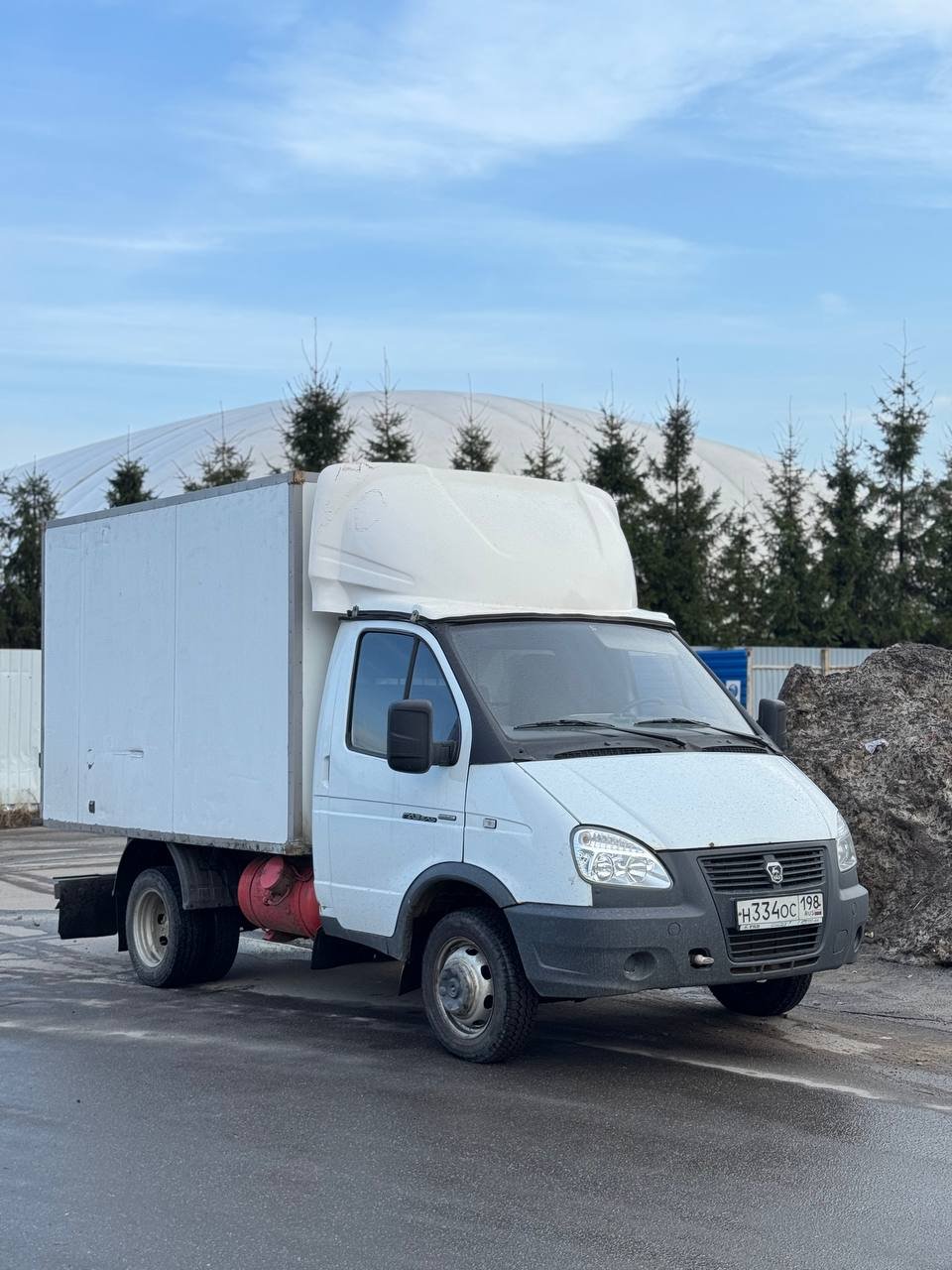 Газель изометрическая будка 3м