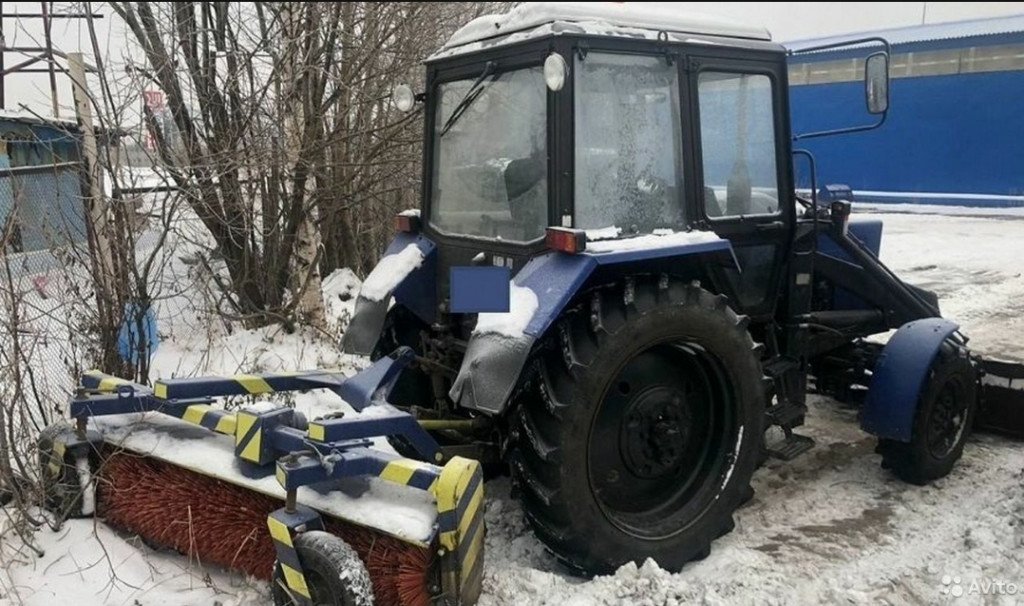 Услуги коммунального трактора