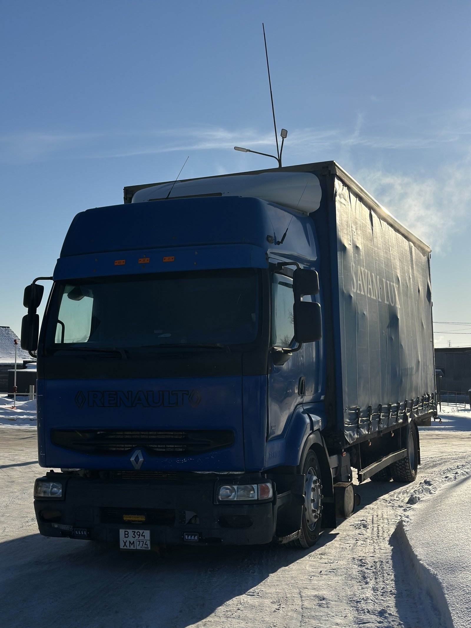 Грузоперевозки межгород Рено Премиум 10 тонн