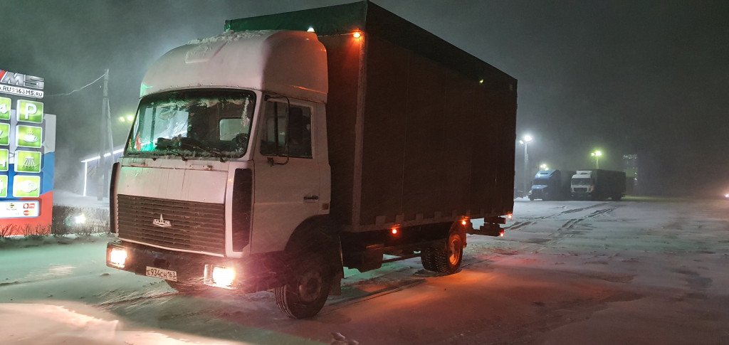 Грузоперевозки по РФ на грузовом фургоне