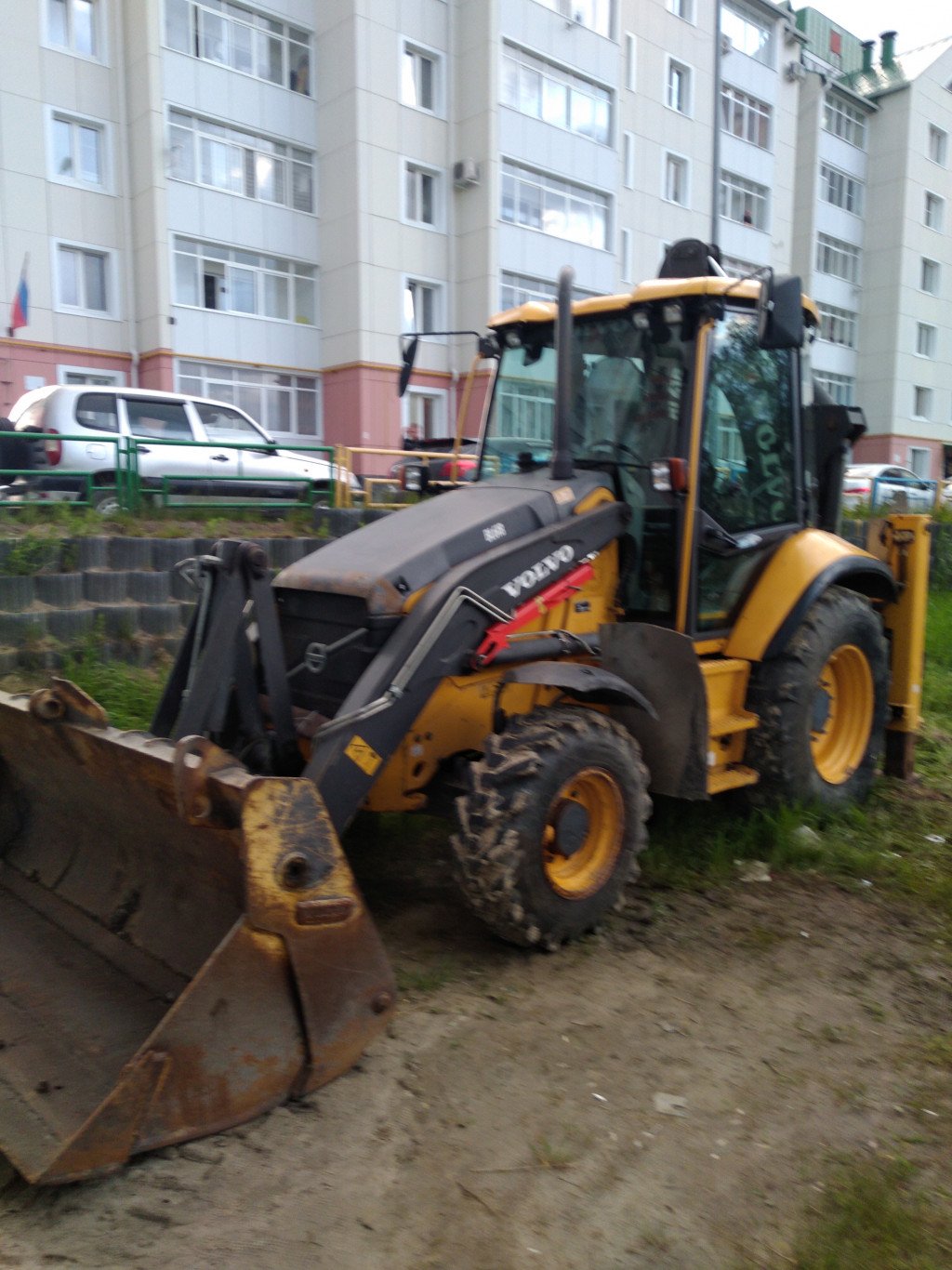 Услуги экскаватора погрузчика