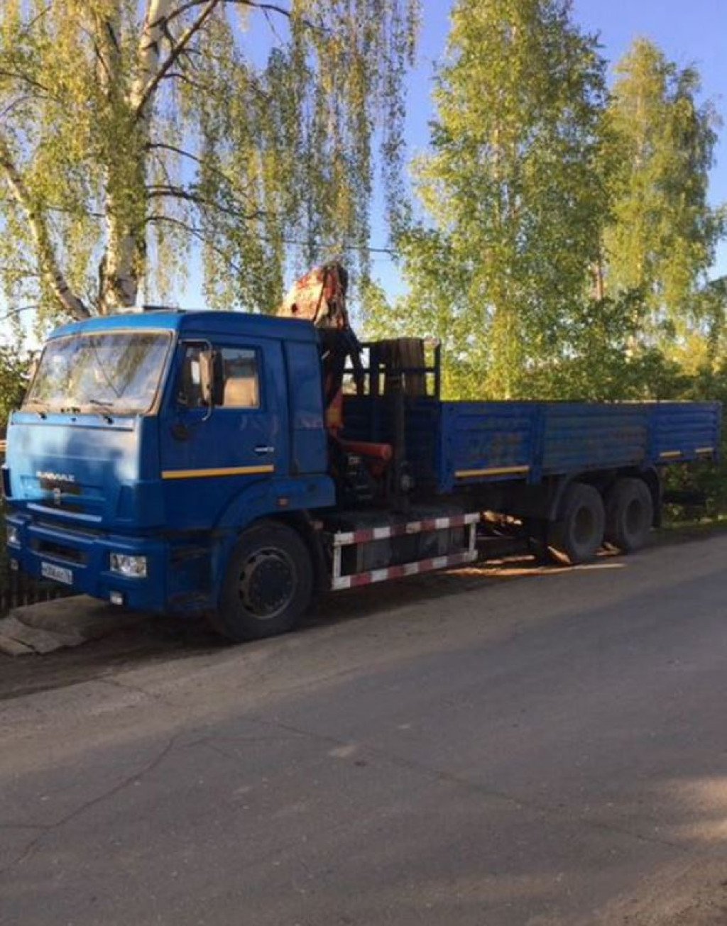 Грузоперевозки, Кран манипулятор