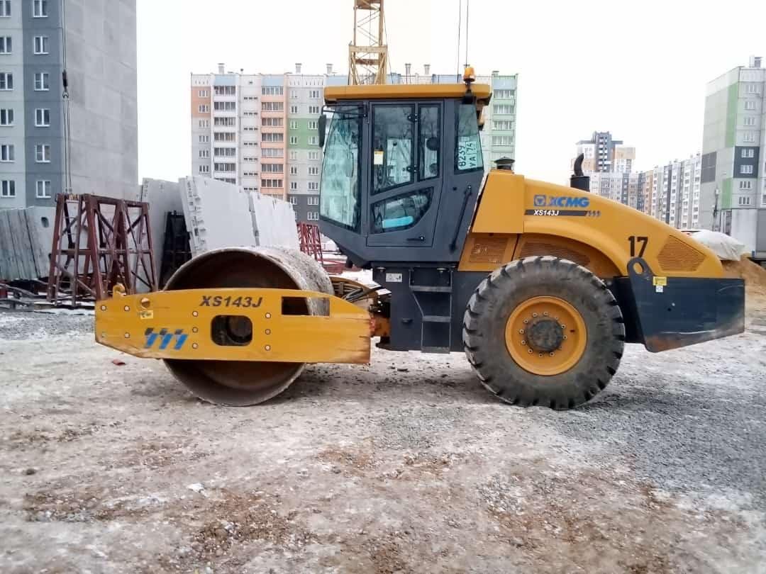 Аренда грунтового вибрационного катка
