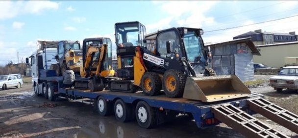 Аренда мини-погрузчика Bobcat с ковшами 30, 40 и гидромолотом