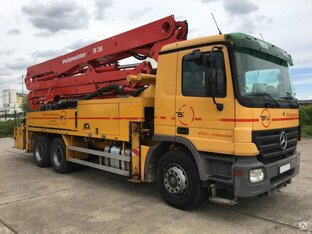 Услуги автобетононасоса TZA - LIEBHERR 58153С