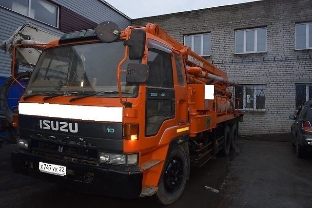 Услуги автобетононасоса IHI