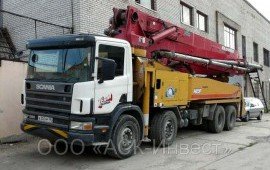 Сдам в аренду автобетононасос Scania