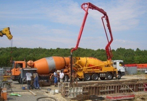 Аренда автобетононасоса КАМАЗ