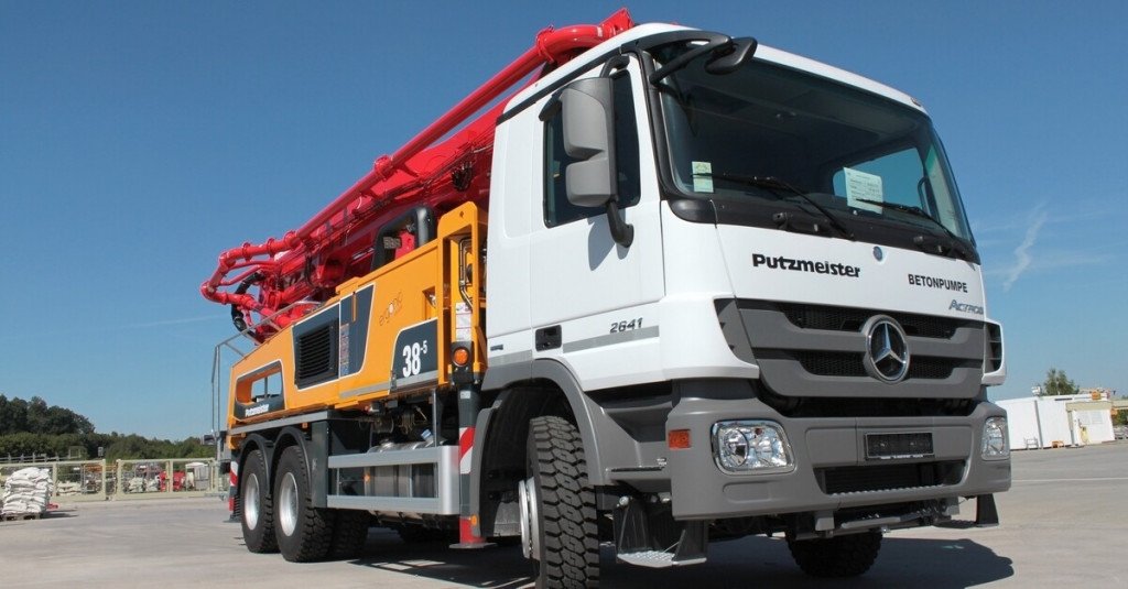 Заказать автобетононасос PUTZMEISTER