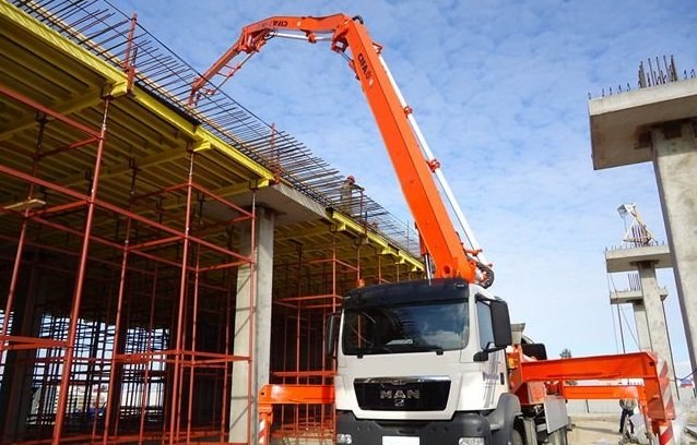 Аренда автобетононасоса от собственника продаж