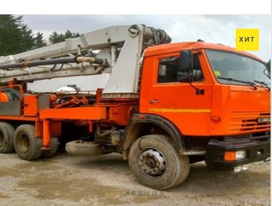 Аренда мини-бетононасоса КАМАЗ АБН 75. 21 - 21 м