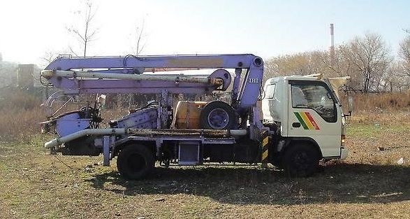 Аренда автобетононасоса isuzu