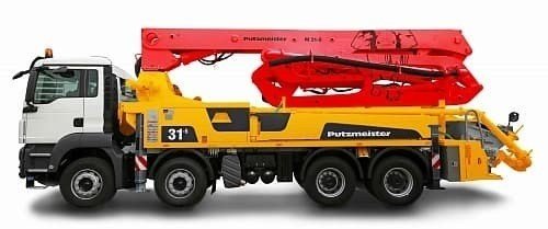 Услуги автобетононасоса putzmeister