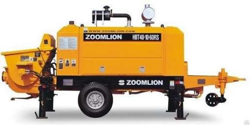 Аренда бетононасоса zoomlion