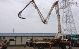 Услуги мини автобетононасоса