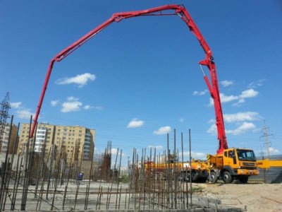 Аренда и услуги автобетононасоса