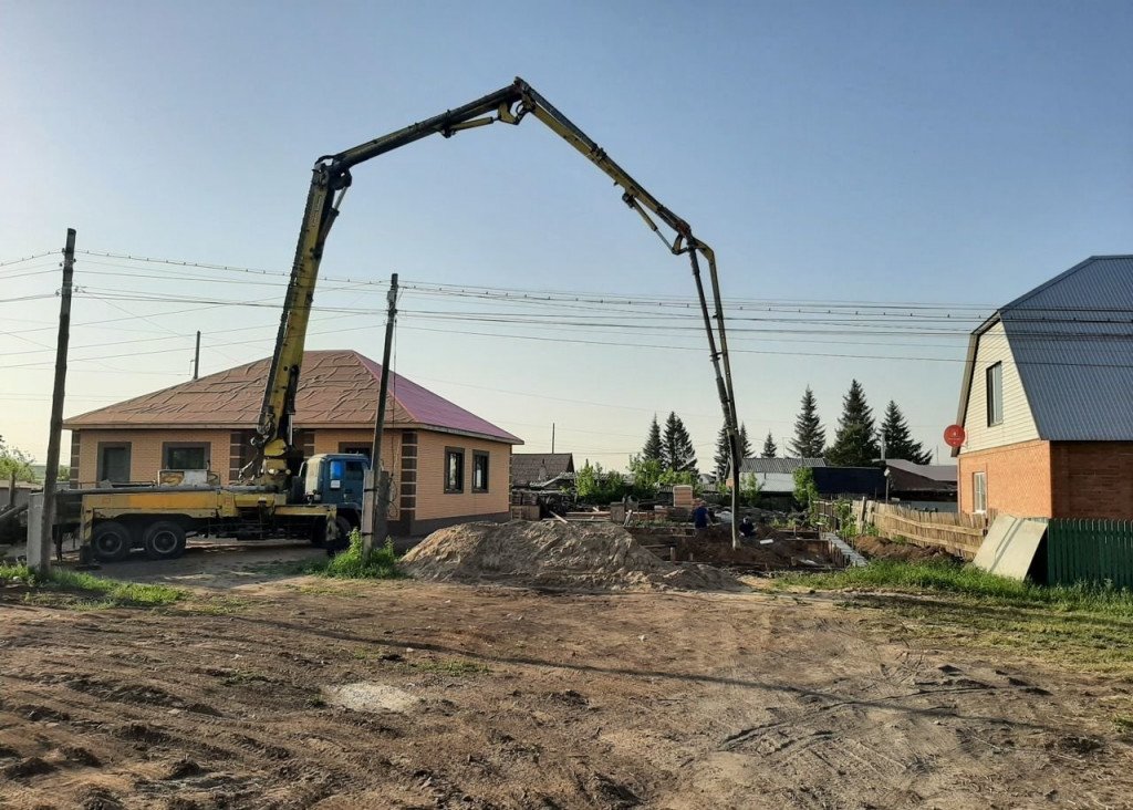 Бетононасос услуги аренда