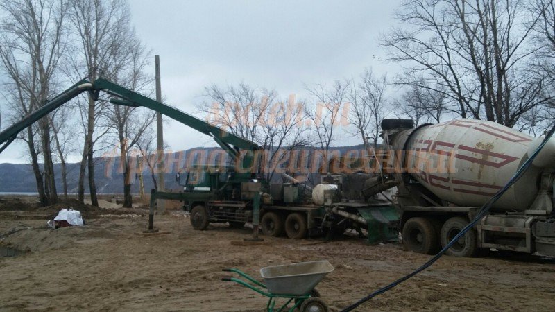 Услуги бетононасоса от собственника "Армада"