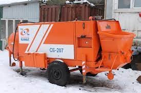 В аренду бетононасос СБН-207А
