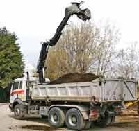 Грейферный погрузчик HITACHI в аренду