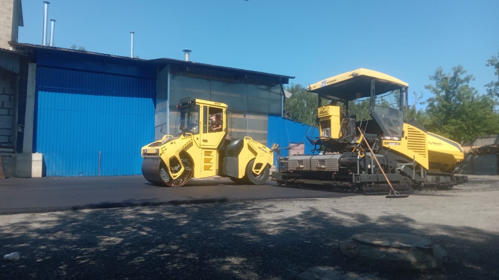Аренда Асфальтоукладчик Bomag