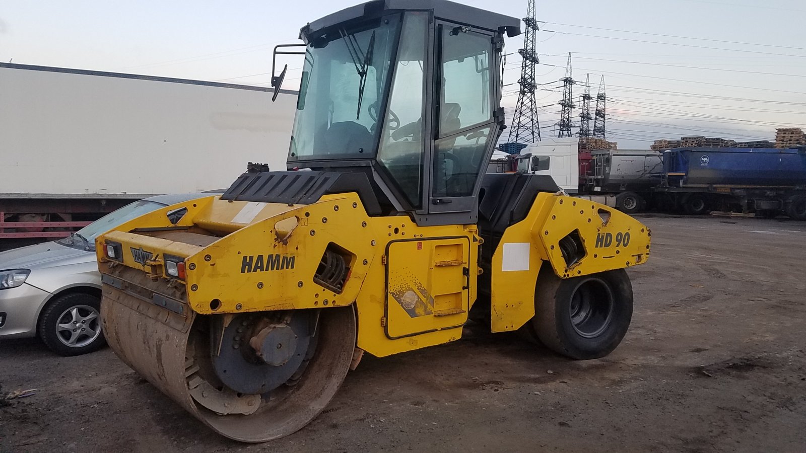 Каток комбинированый HAMM HD90 K