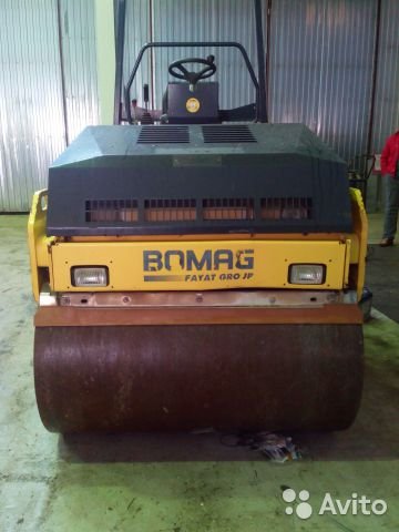 Аренда катка BOMAG с водителем
