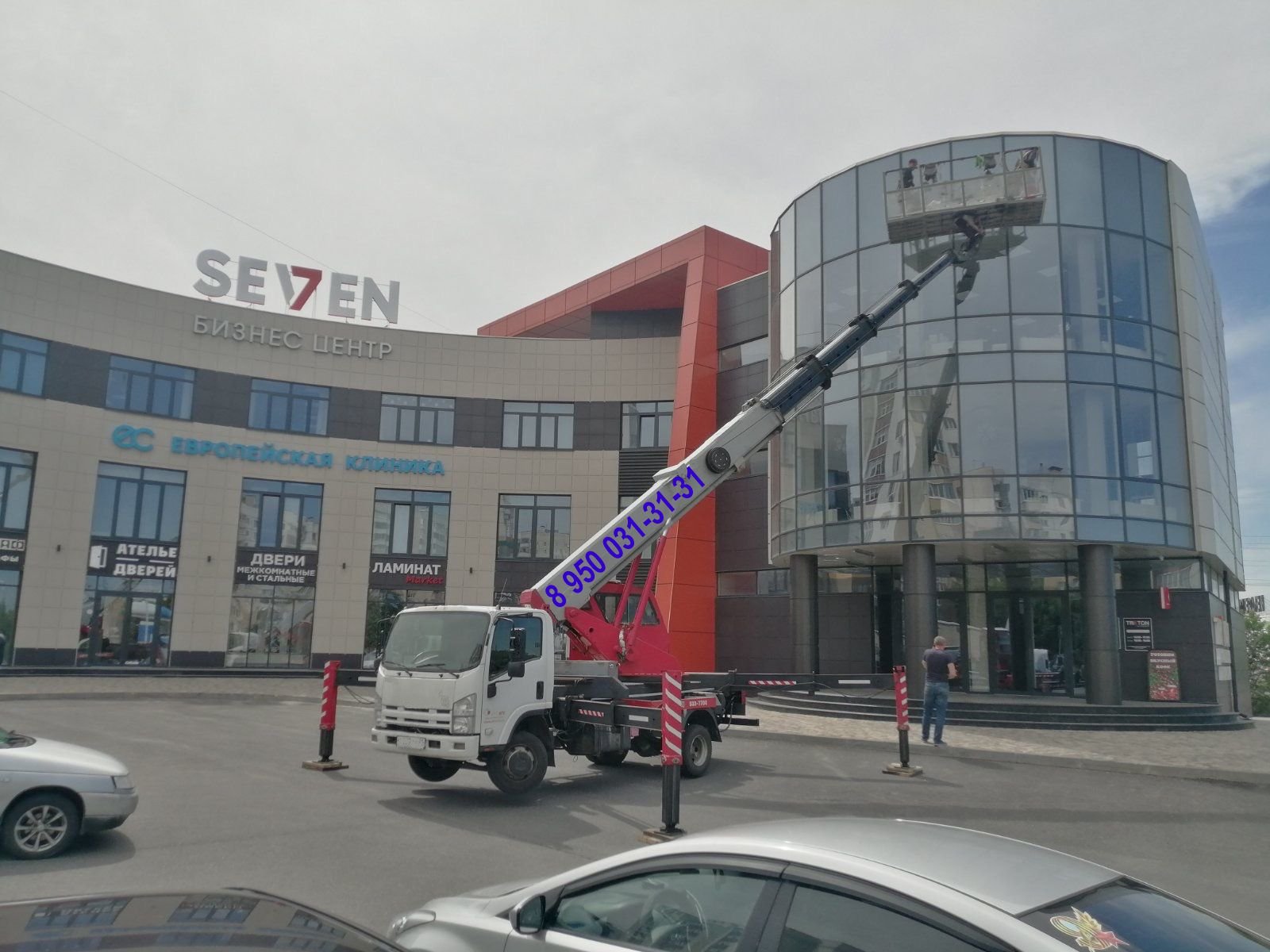 Автовышка 32 метра ISUZU в аренду