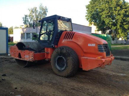Аренда грунтового катка Hamm 3520 дешево