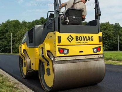 Аренда дорожного катка Bomag