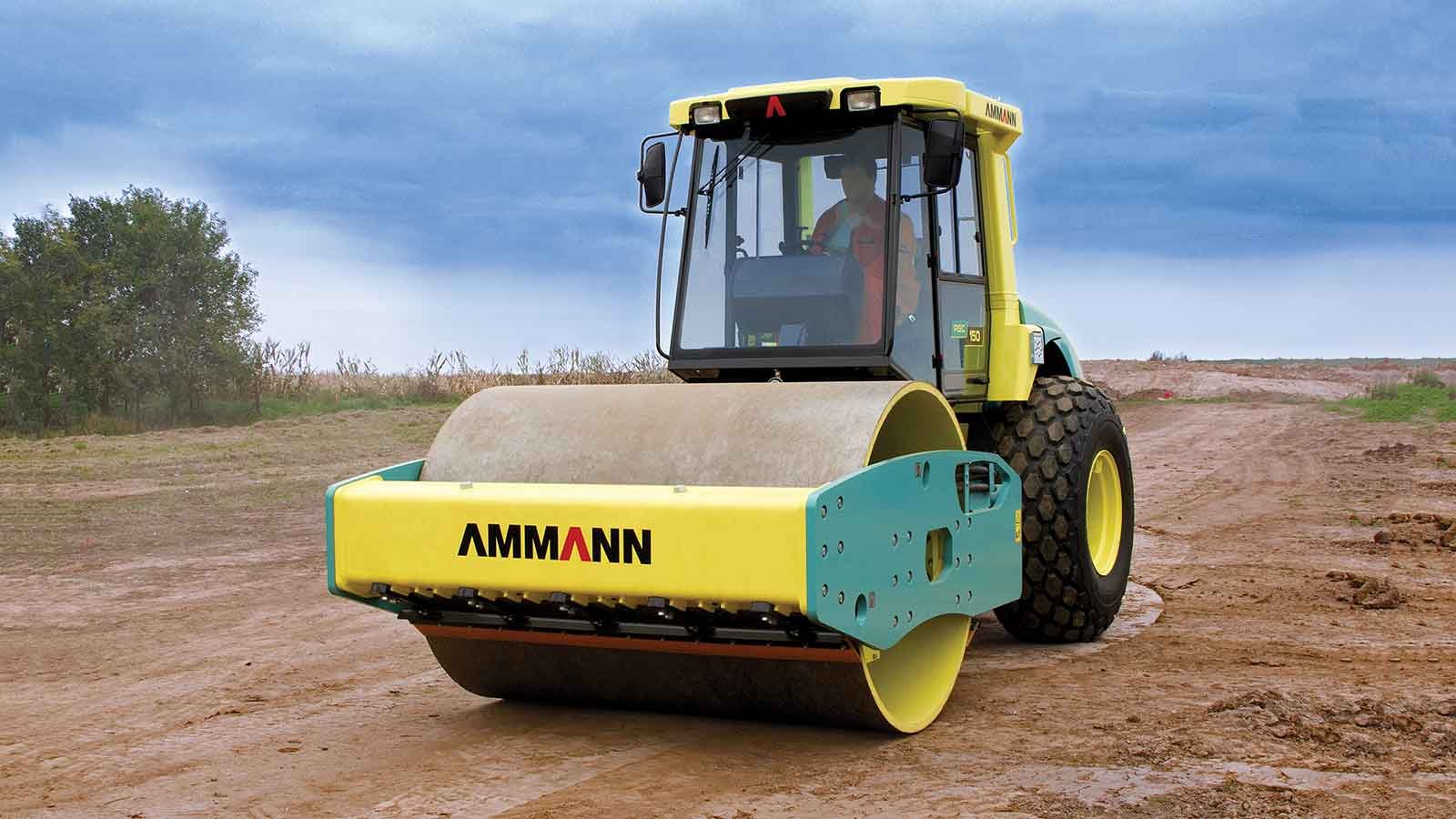 Каток Amann 150 Аренда. Услуги спецтехники