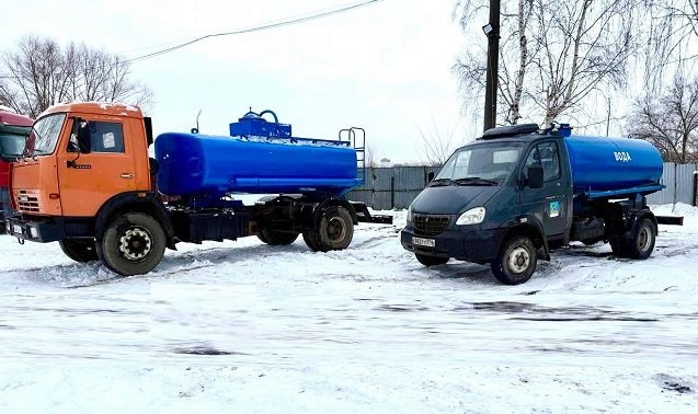 Цистерной доставка воды холодной и горячей