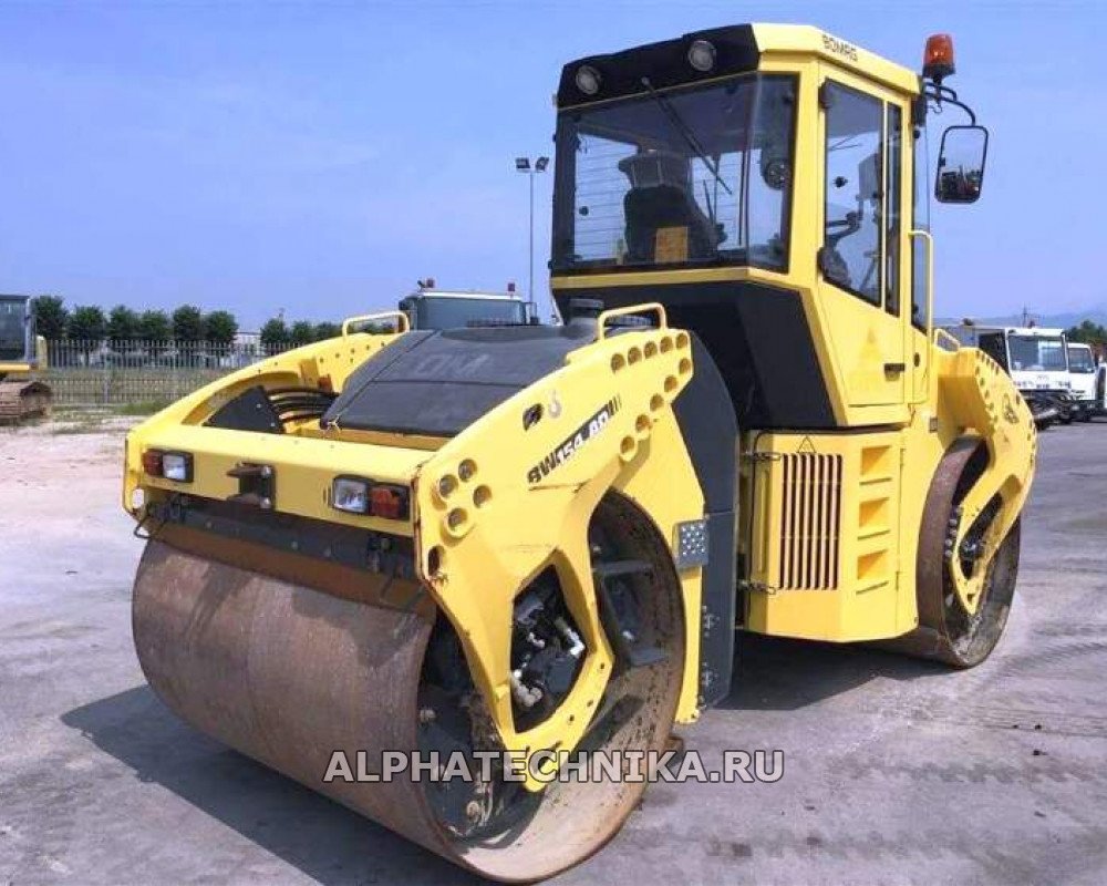 Аренда дорожного катка Bomag bw154 ap-4 недорого