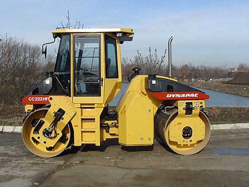 Аренда дорожного катка Dynapac CC222CHF