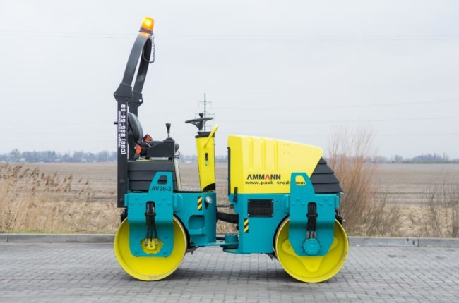 Дорожный каток ammann arx 26 — аренда