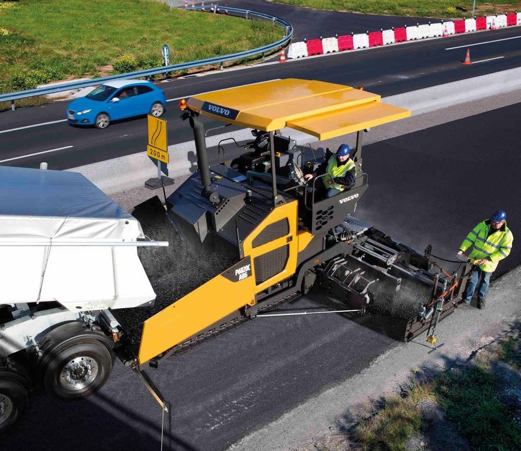 Аренда асфальтоукладчика VOLVO, VOGELE и катка