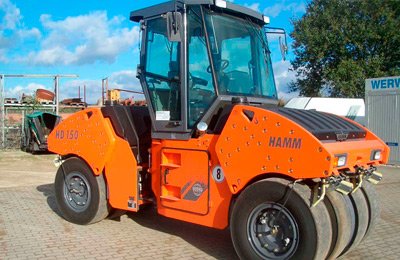 Аренда пневмокатка Hamm HD 150