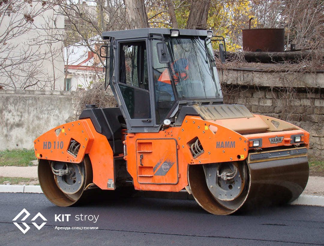 Аренда катка Hamm HD 110 Недорого