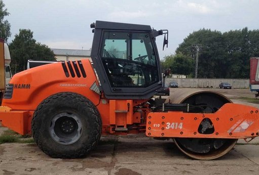 Грунтовый виброкаток HAMM 3414, аренда СПЕЦТЕХНИКИ