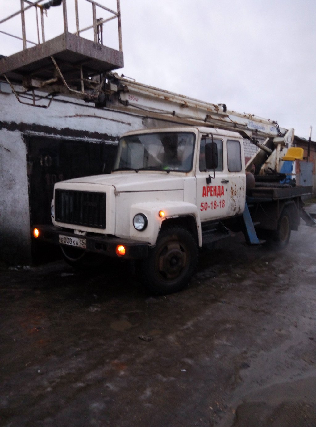 Аренда автовышек 18-22-28 метра. Автопарк