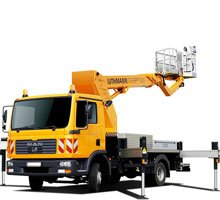 Автовышки телескопические и коленчатые