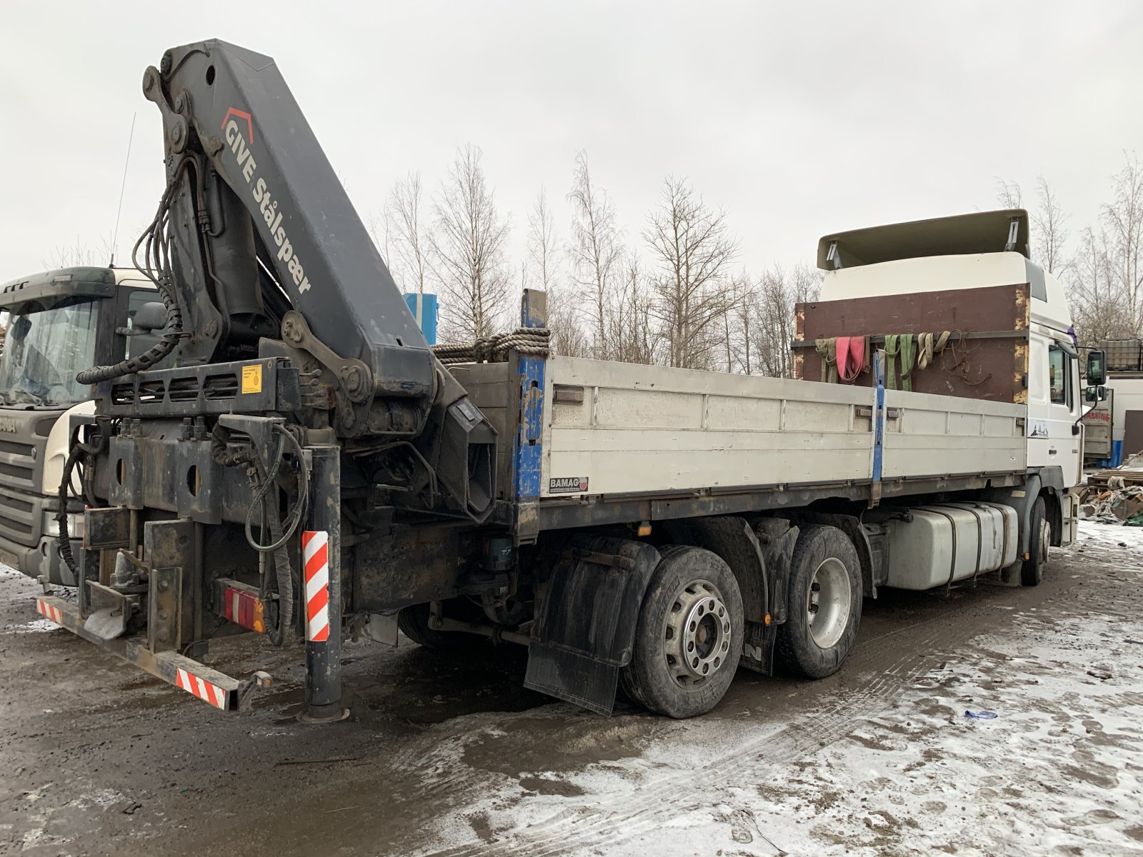 Аренда манипулятора Palfinger PK 18500 на базе Камаз 12 т