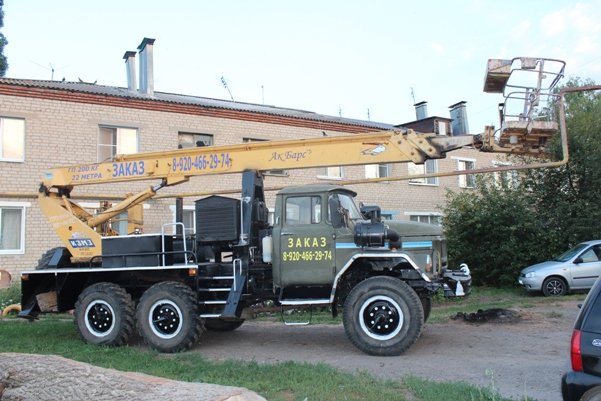 Услуги автовышки (вездеход) телескоп 14- 22 м