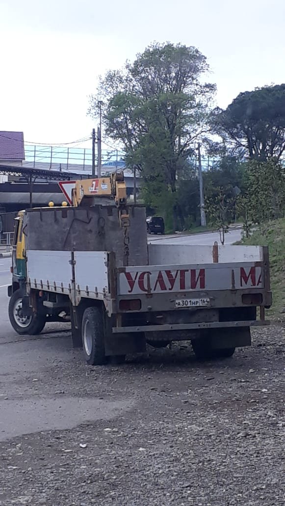 Перевозка грузов на манипуляторе