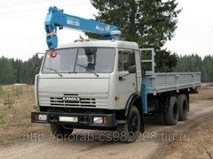 Аренда камаза с манипулятором услуги