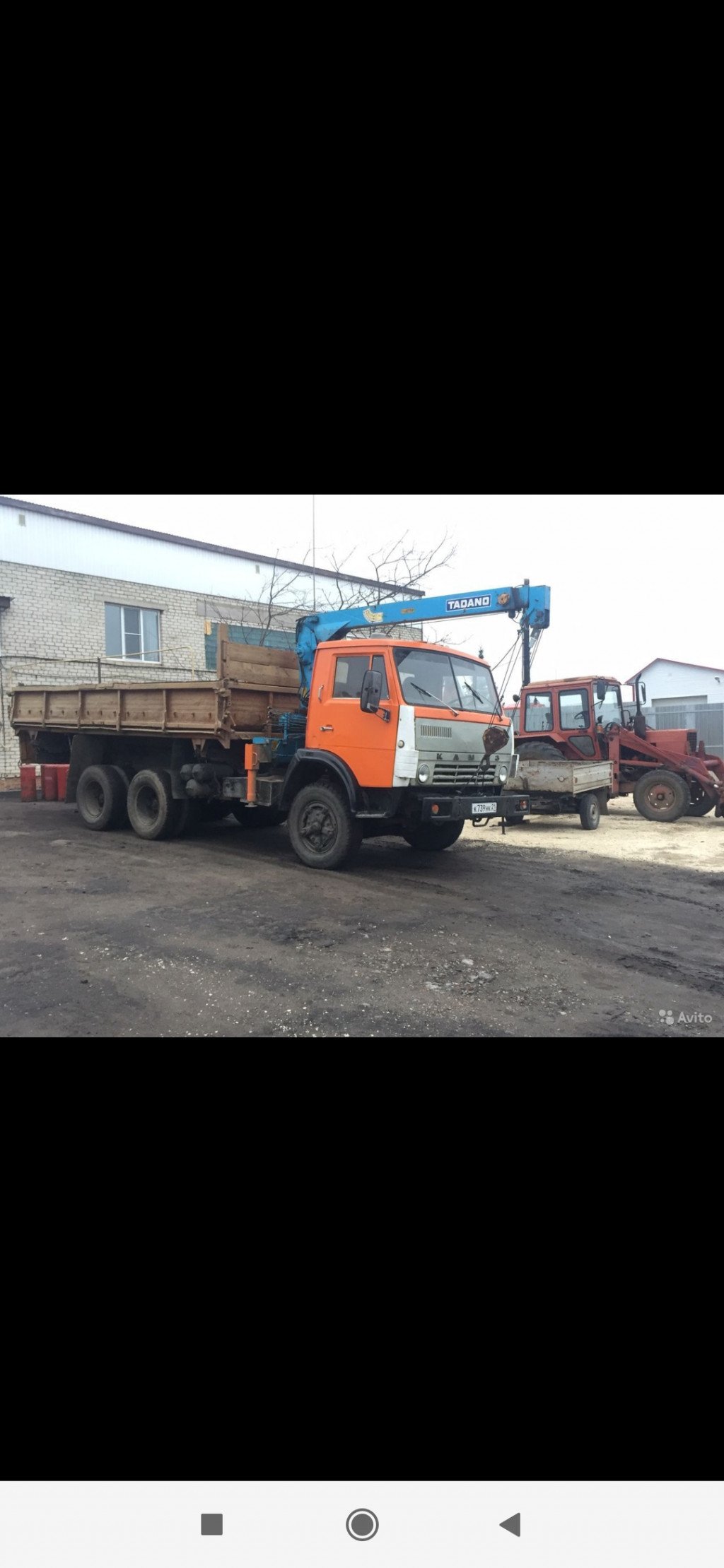 КамАЗ манипулятор с монтажной корзиной