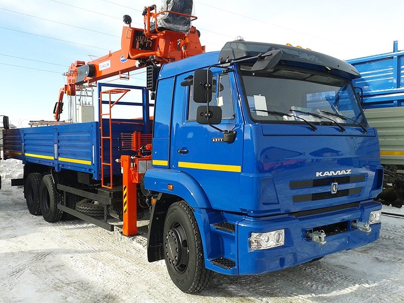 Кран борт манипулятор 10-12 тонн, стрела 7 тонн