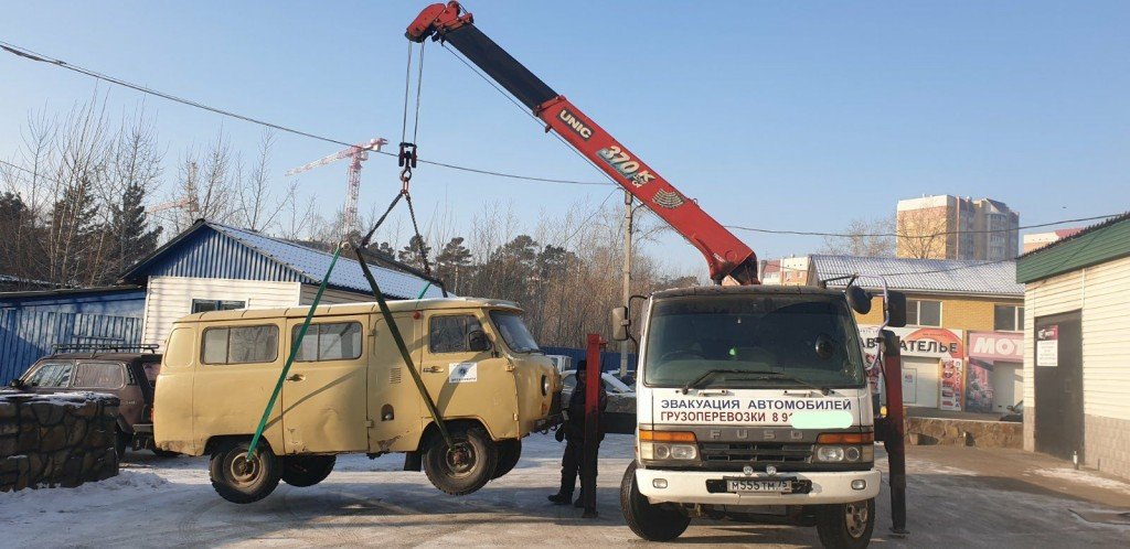 Эвакуатор. Кран манипулятор