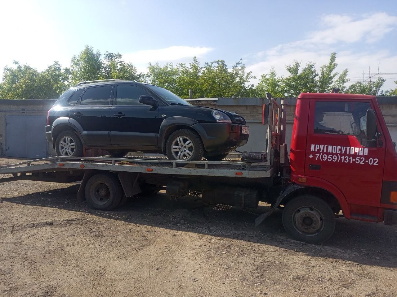 Услуги эвакуатора и манипулятора