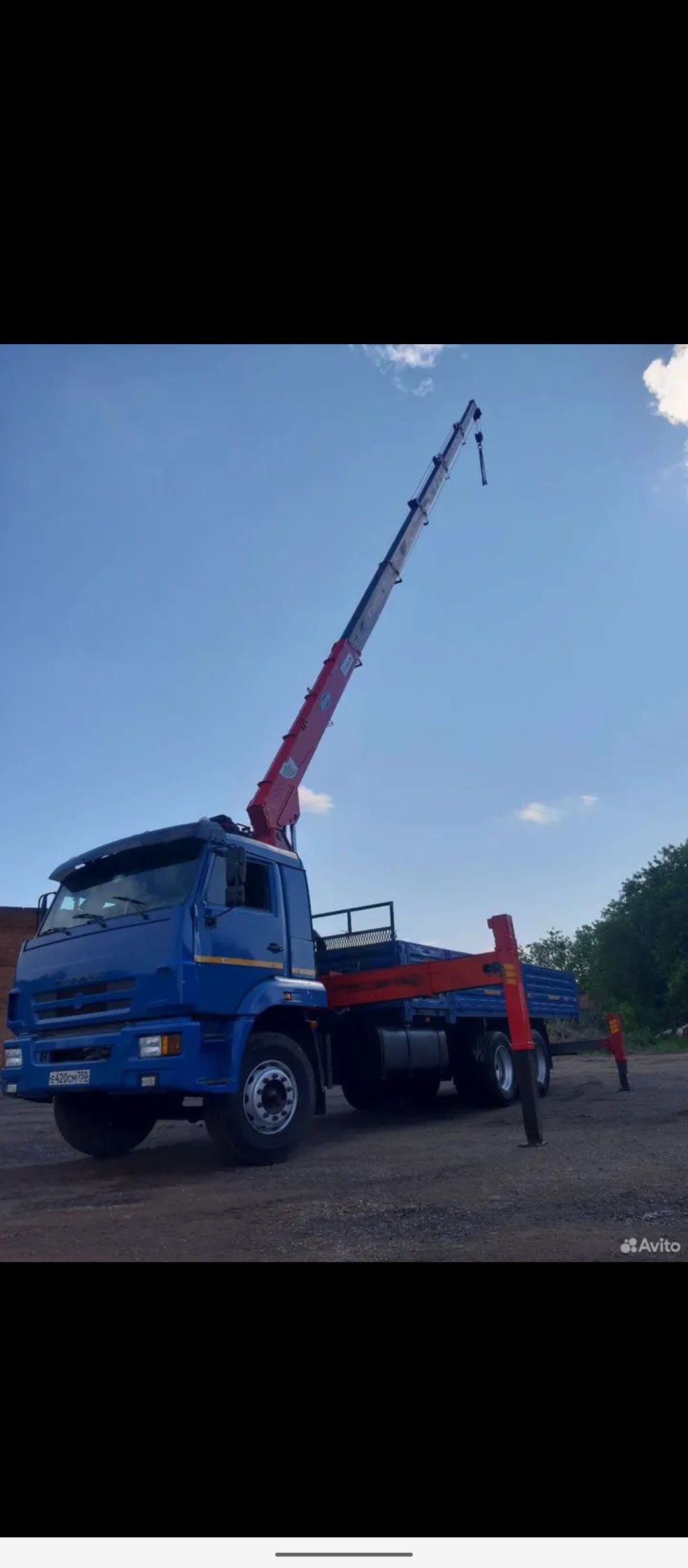 Манипулятор 7 т КАМАЗ в аренду
